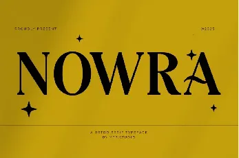 Nowra font