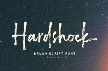 Hardshock font