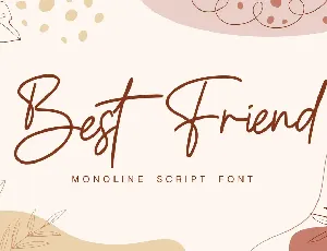 Best Friend font