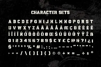 Fortuner Stencil font