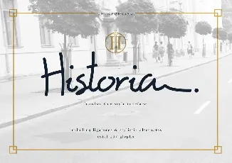 Historia font