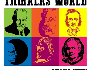 Thinkers World font