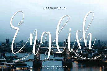 English font