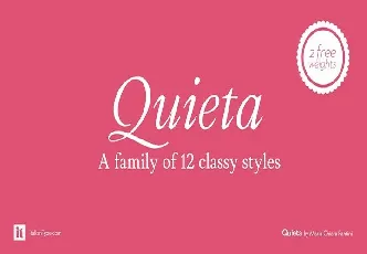 Quieta Serif Family font