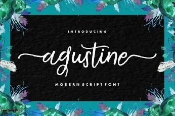 Agustine Script font