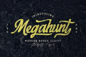 Megahunt font