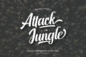 Attack in Jungle font