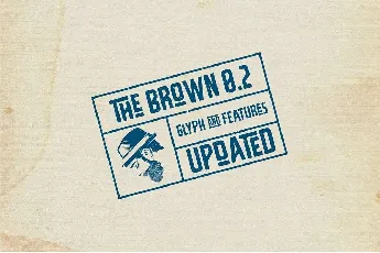 The Brown font