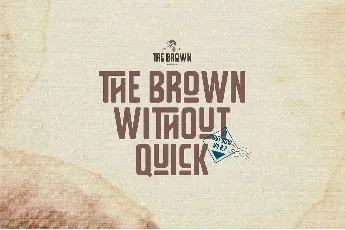 The Brown font