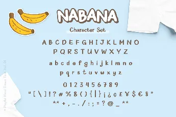 Nabana font