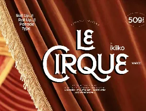 Le Cirque font