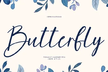 Butterfly Typeface font