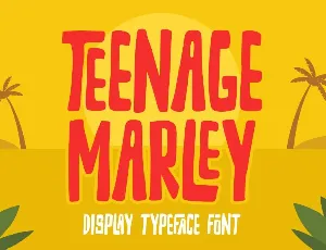 Teenage Marley Demo font