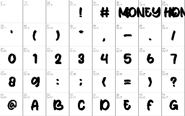 Money Honey font