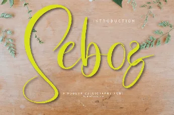 Seboz font