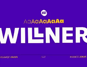 Willner Family font