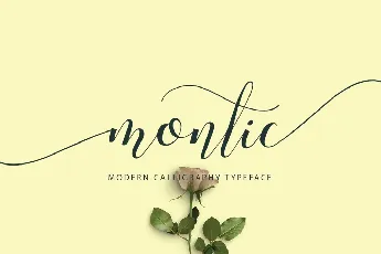 Montic Script Free Download font