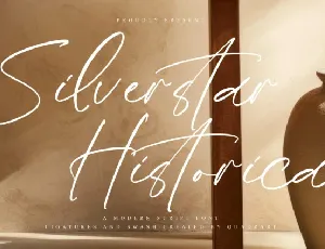 Silverstar Historica font