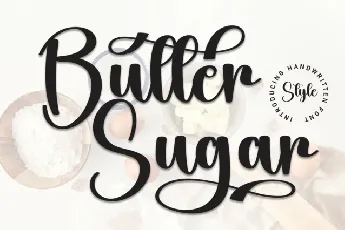 Butter Sugar Script font