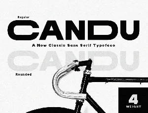 Candu font