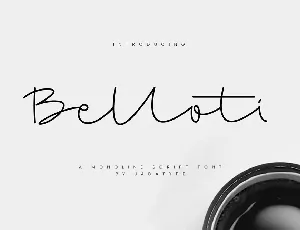 Belloti font