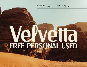 Velvetta font