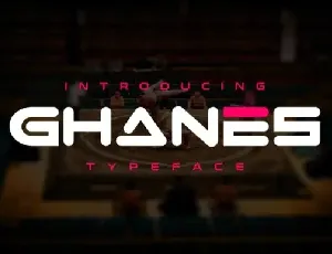 Ghanes font