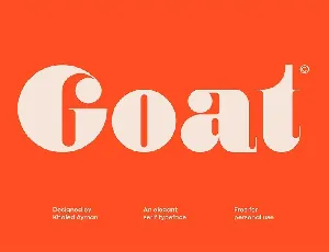 Goat font