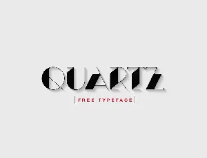 Quartz font