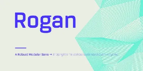 Rogan Family font