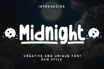 Midnight Display Typeface font