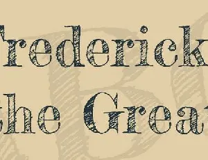 Fredericka the Great font