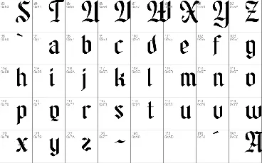 Shillow font