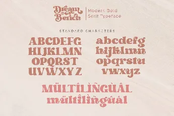 Dream to Berich font