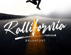 Rallifornia font