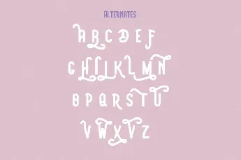 White Rainbow - Personal Use font