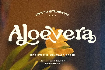 Aloevera font