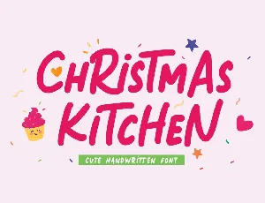 ChRisTmAs KiTcHeN font