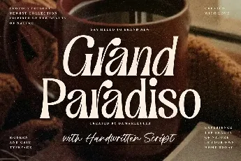 Grand Paradiso Duo font