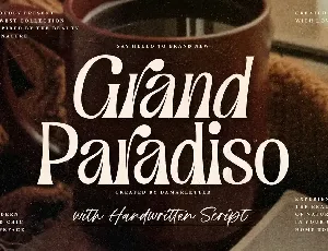 Grand Paradiso Duo font