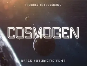 Cosmogen Display font