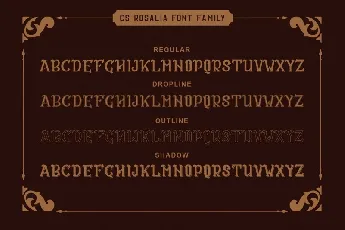 CS Rosalia font