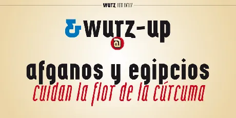 Wurz Family font