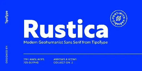 Rustica Family font