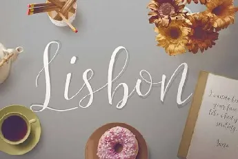 Lisbon Script Free font