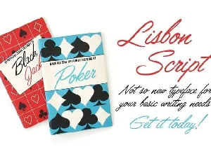 Lisbon Script Free font