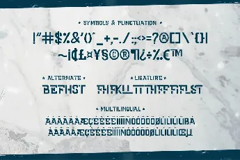 Cold Army Free Trial font