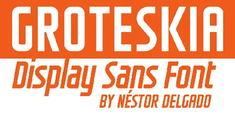 GROTESKIA font