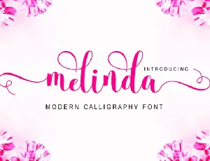 Melinda font