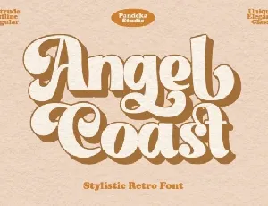 Angel Coast font